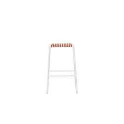 Rada White Frame Counter Stool | Altek Italia Design