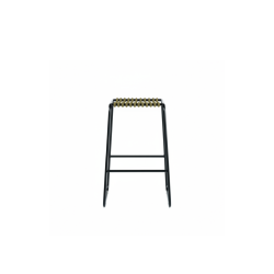Rada Black Frame Counter Stool | Altek Italia Design