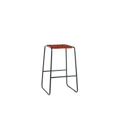 Rada Black Frame Counter Stool | Altek Italia Design