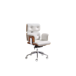 Armadillo 2 Executive Armchair in Black Leather | Altek Italia Design