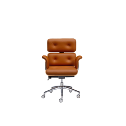 Armadillo 2 Executive Armchair in Black Leather | Altek Italia Design