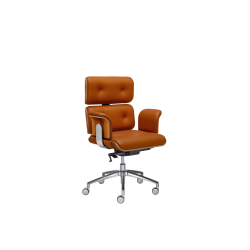 Armadillo 2 Executive Armchair in Black Leather | Altek Italia Design