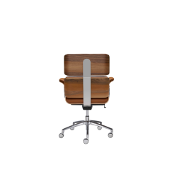 Armadillo 2 Executive Armchair in Black Leather | Altek Italia Design