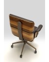 Executive Leather Chair Armadillo With Bronze Base | Shop Altek