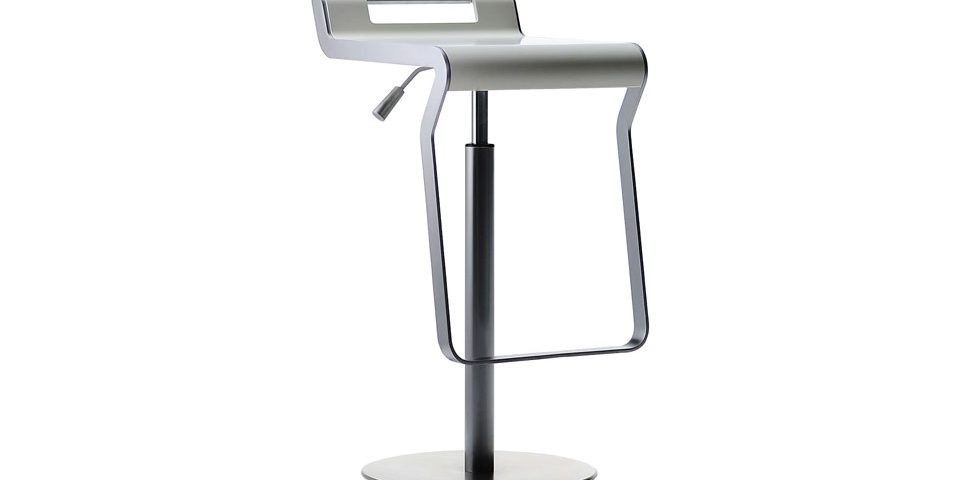 Stainless steel stool made by Altek Italia Design