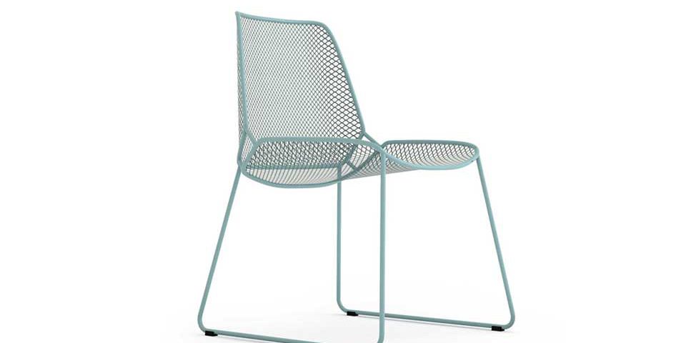 Outdoor chair in different colors made by Altek Italia Design