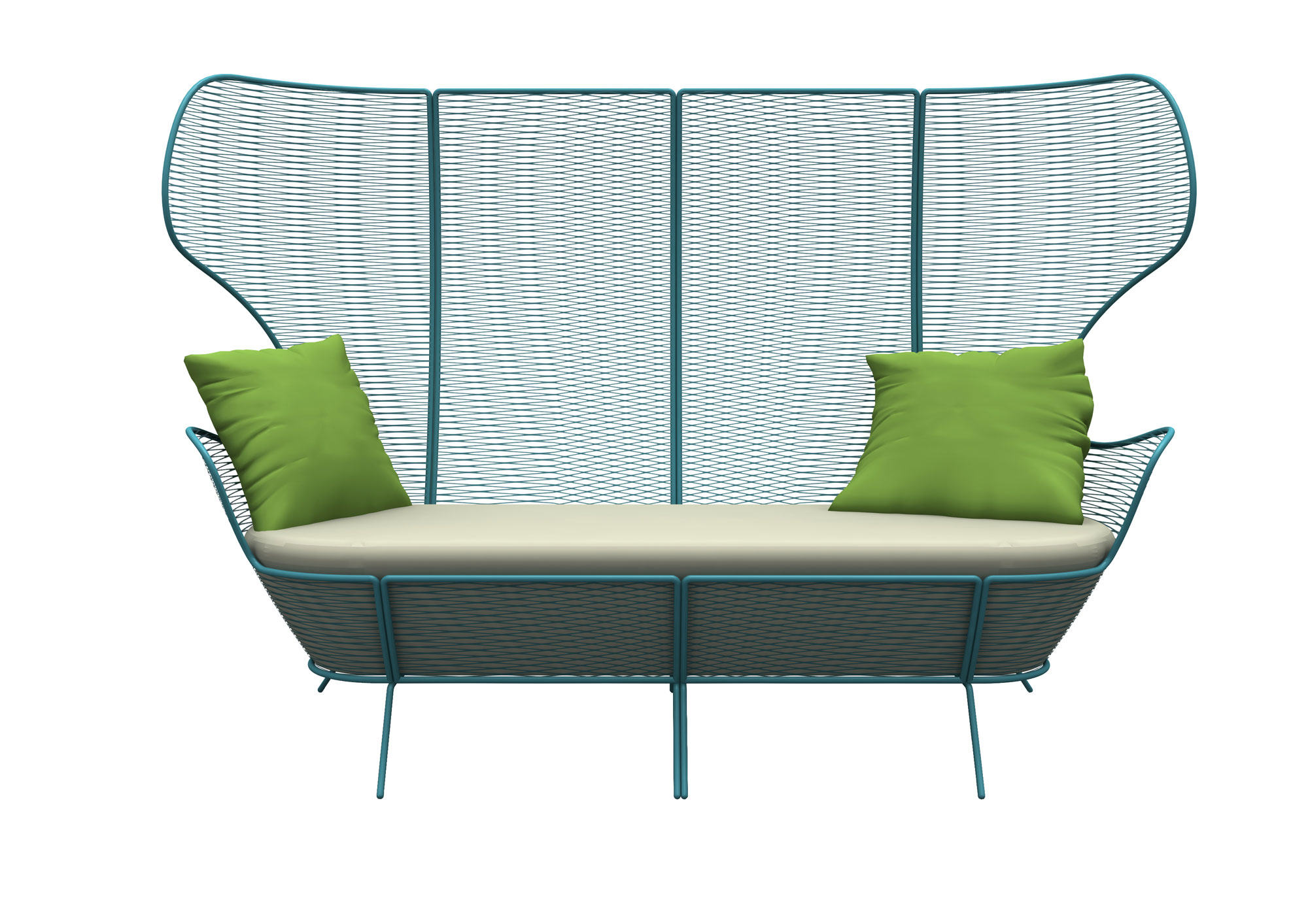 Sofa three seats for outdoor by Altek Italia Design