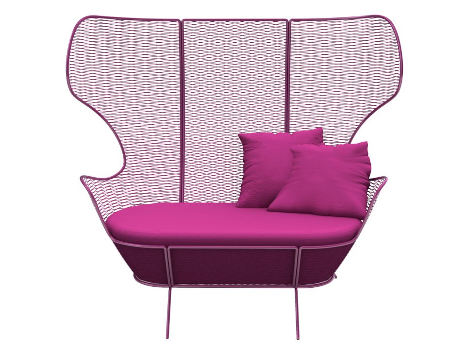 Modular two seats sofa made by Altek Italia Design