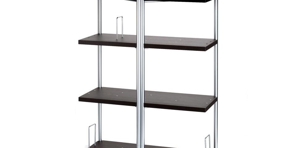 Industrial bookcase with four shelfs by Altek Italia Design