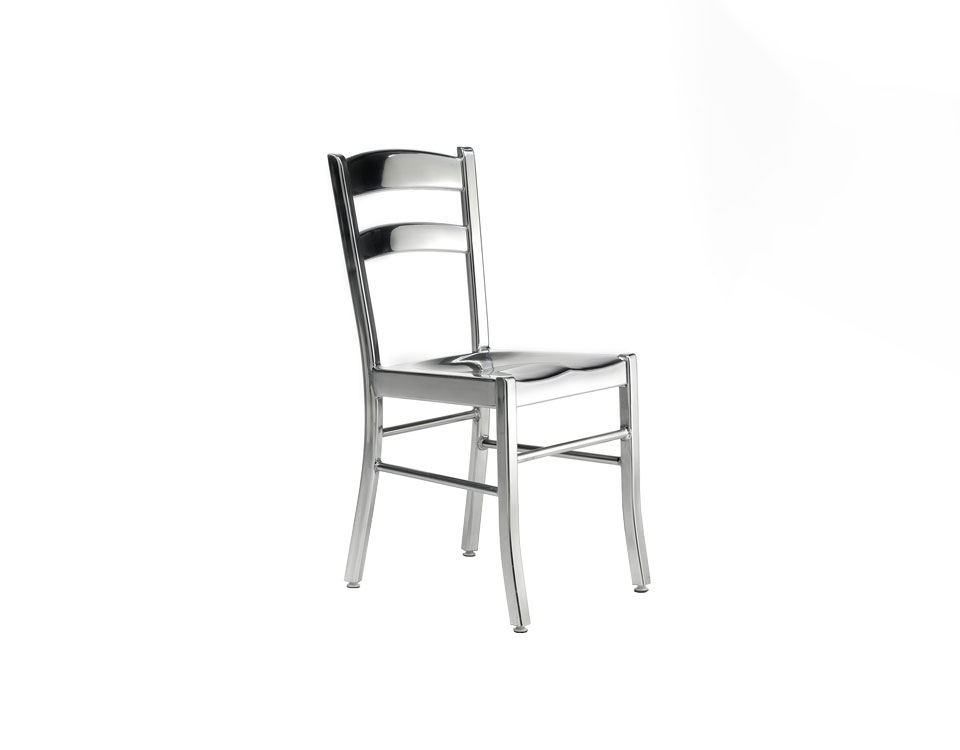 Modern country chair available in various finishes by Altek Italia Design
