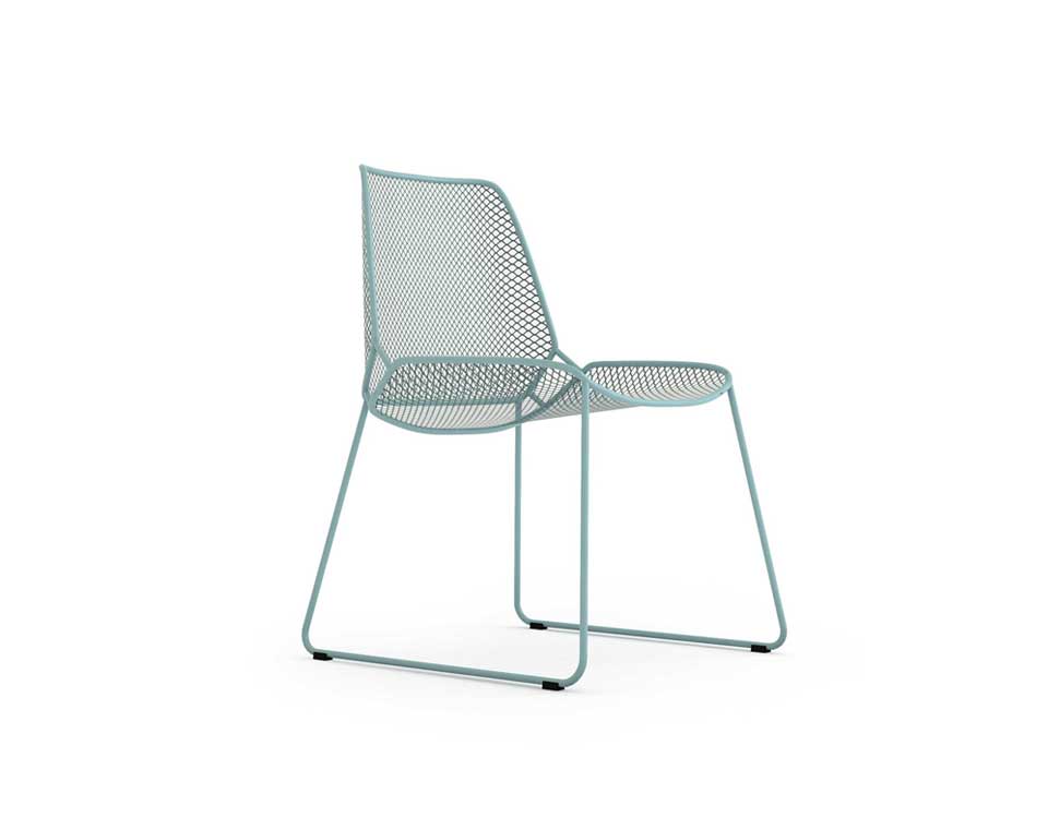 Outdoor chair in different colors made by Altek Italia Design